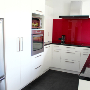 Red Splashback